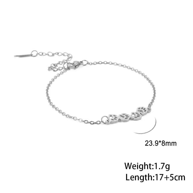 Women's Animal Paw Bracelet