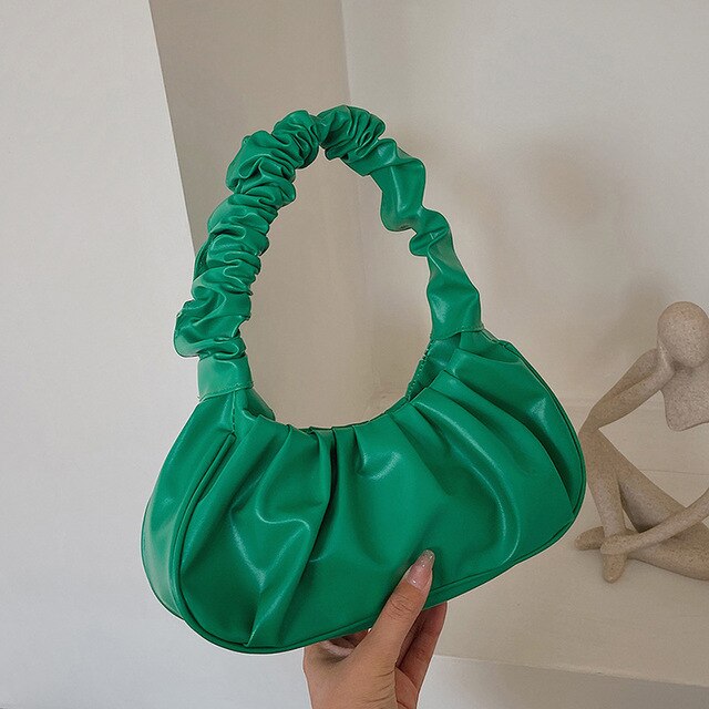 Women's Pleated Cloud Handbags