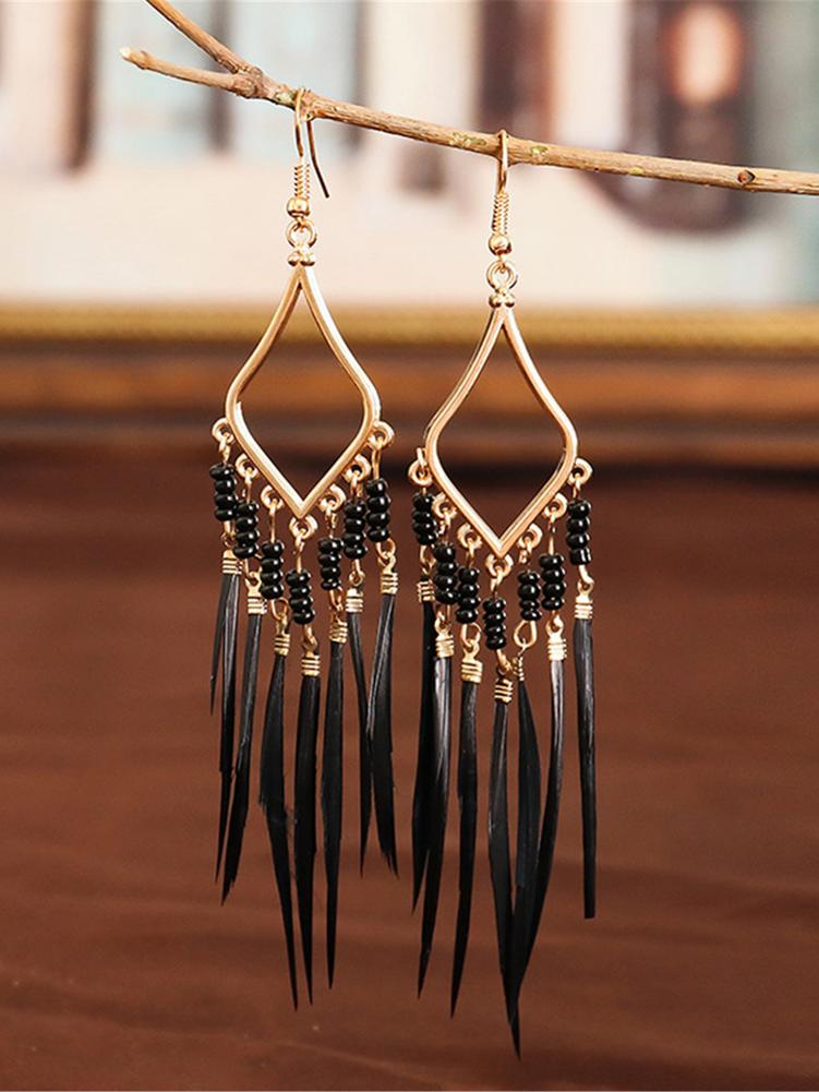 Women's Feather Earrings