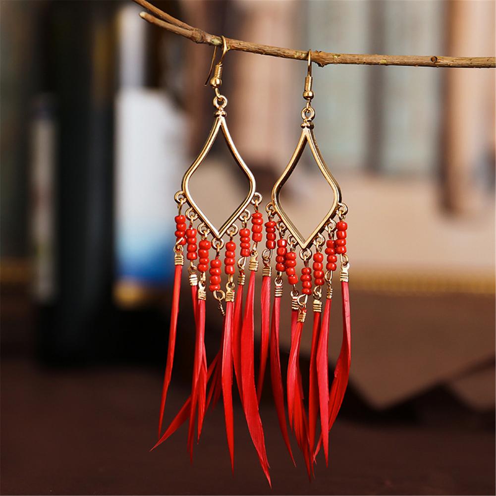 Women's Feather Earrings